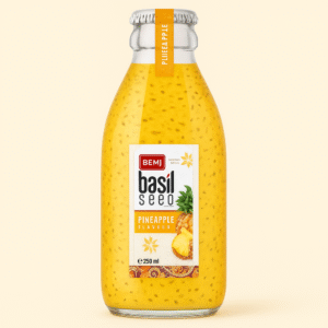 image Basil Seed Drink Pineapple