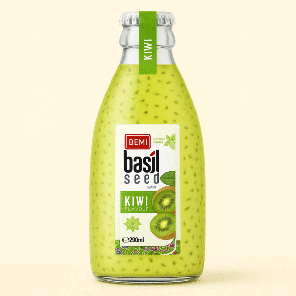image BEMI Basil Seed Drink Kiwi