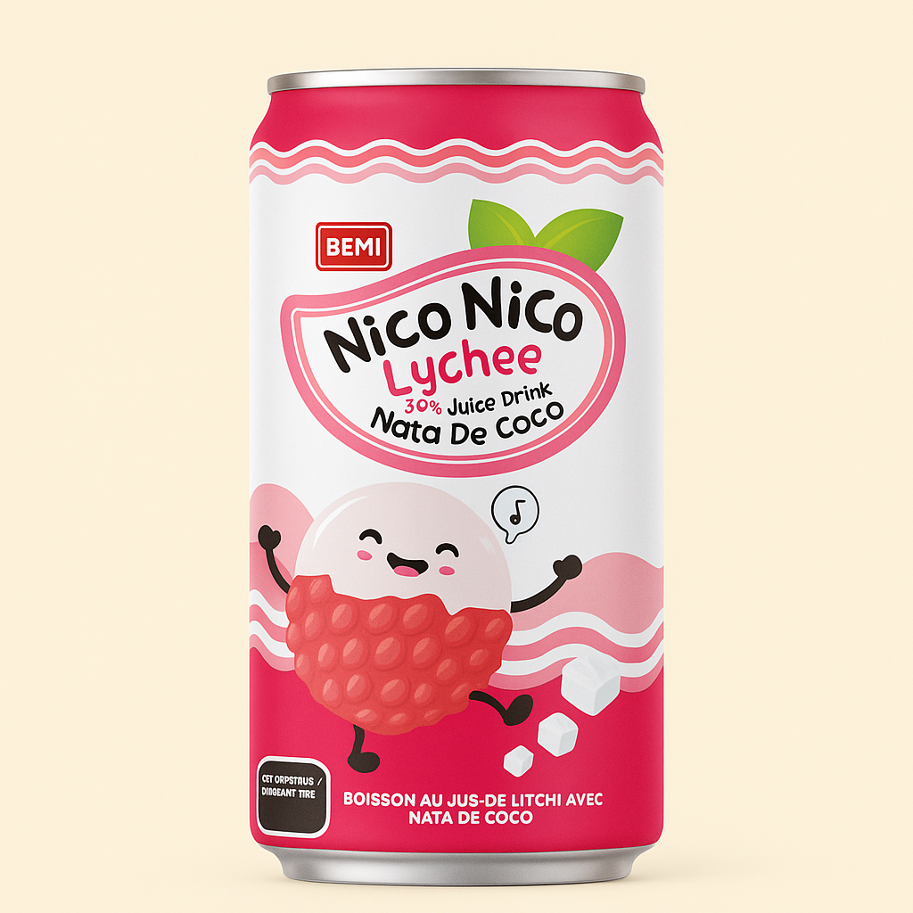 BEMI Fruit Juice with Nata de Coco
