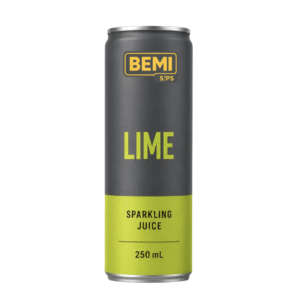 BEMI Sips Sparkling Lime Juice – 250ml