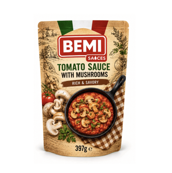 BEMI Sauces Tomato Sauce with Mushrooms