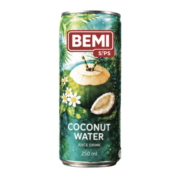 BEMI Sips Coconut Water with Pulp – 250ml
