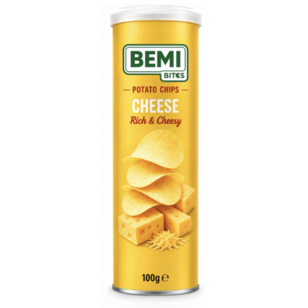 BEMI Bites Cheese Potato Chips – 100g